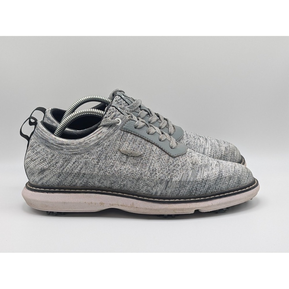 Straight Down Challenger‎ Hybrid Golf Shoe Mens 9 Gray Knit Carbon